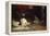 In the Nursery, 1885-Albert Gustaf Aristides Edelfelt-Framed Premier Image Canvas