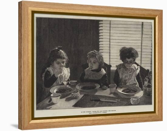 In the Nursery, Tottie, Tot and Toozles-null-Framed Premier Image Canvas