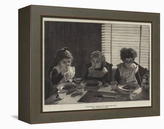 In the Nursery, Tottie, Tot and Toozles-null-Framed Premier Image Canvas