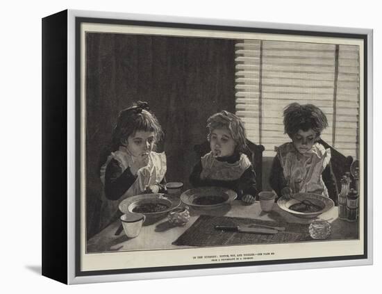 In the Nursery, Tottie, Tot and Toozles-null-Framed Premier Image Canvas