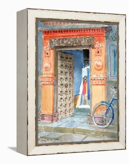 In the Old Town, Bhuj, 2003-Lucy Willis-Framed Premier Image Canvas