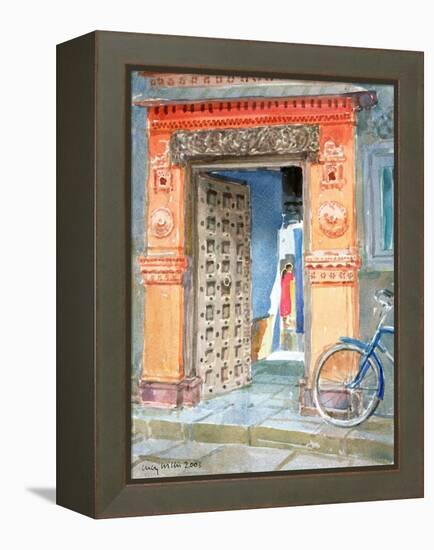 In the Old Town, Bhuj, 2003-Lucy Willis-Framed Premier Image Canvas