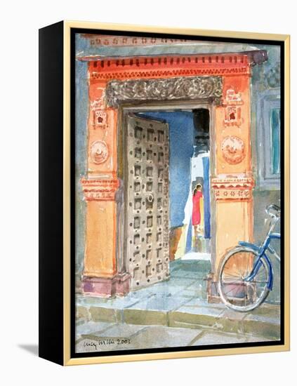 In the Old Town, Bhuj, 2003-Lucy Willis-Framed Premier Image Canvas