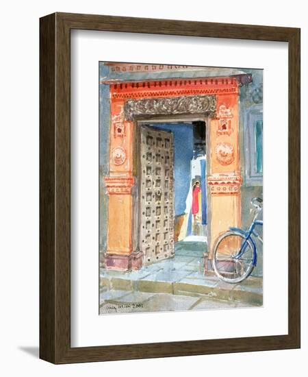 In the Old Town, Bhuj, 2003-Lucy Willis-Framed Giclee Print