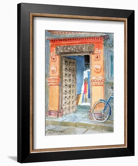 In the Old Town, Bhuj, 2003-Lucy Willis-Framed Giclee Print