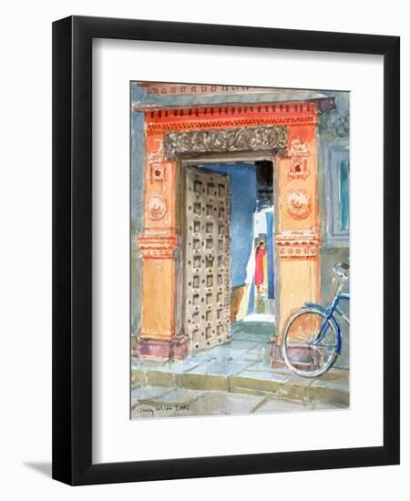 In the Old Town, Bhuj, 2003-Lucy Willis-Framed Giclee Print