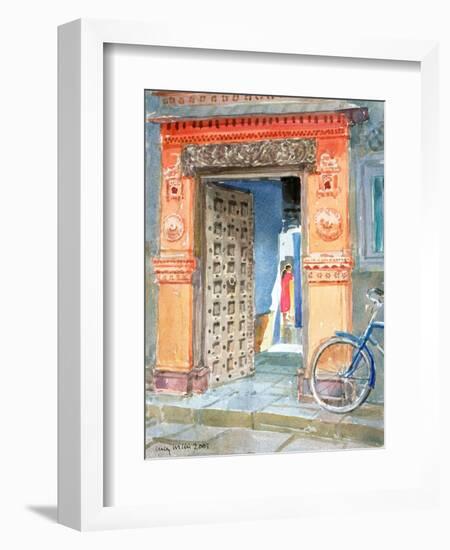 In the Old Town, Bhuj, 2003-Lucy Willis-Framed Giclee Print