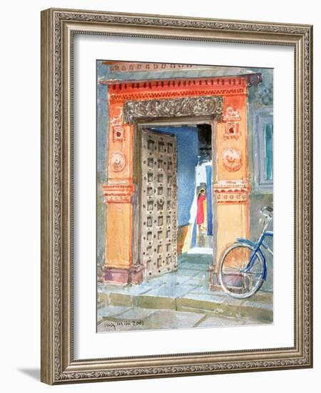 In the Old Town, Bhuj, 2003-Lucy Willis-Framed Giclee Print