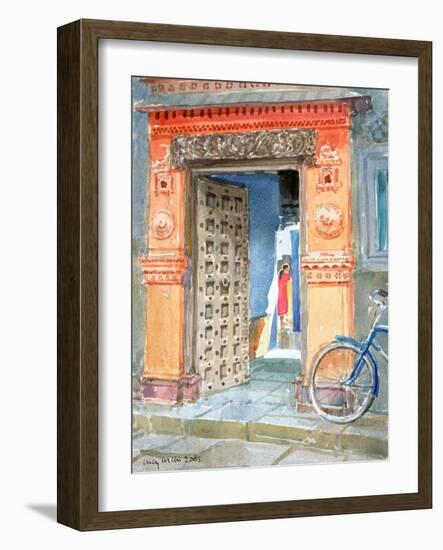 In the Old Town, Bhuj, 2003-Lucy Willis-Framed Giclee Print