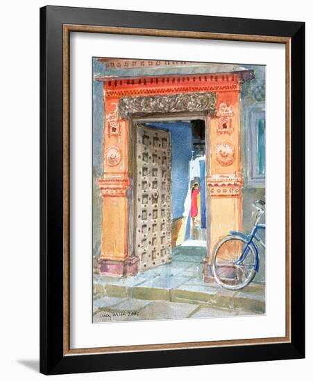 In the Old Town, Bhuj, 2003-Lucy Willis-Framed Giclee Print