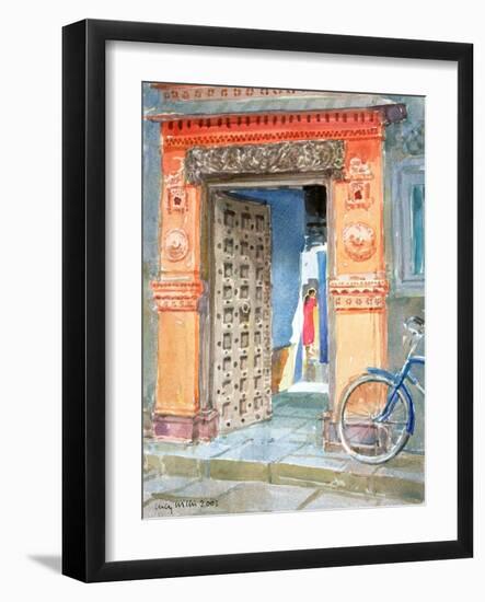 In the Old Town, Bhuj, 2003-Lucy Willis-Framed Giclee Print