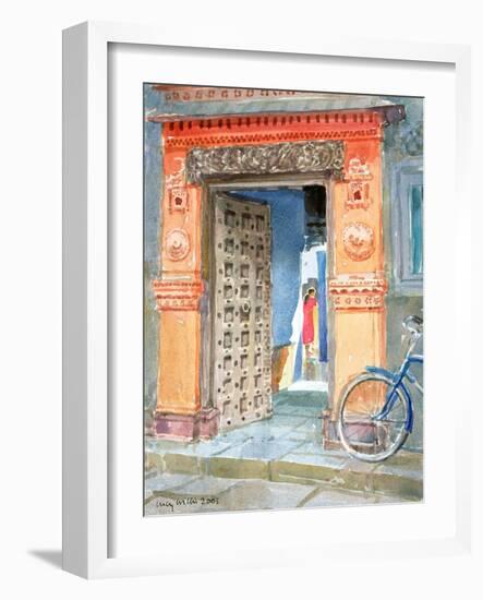 In the Old Town, Bhuj, 2003-Lucy Willis-Framed Giclee Print