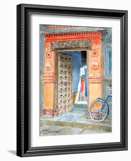 In the Old Town, Bhuj, 2003-Lucy Willis-Framed Giclee Print