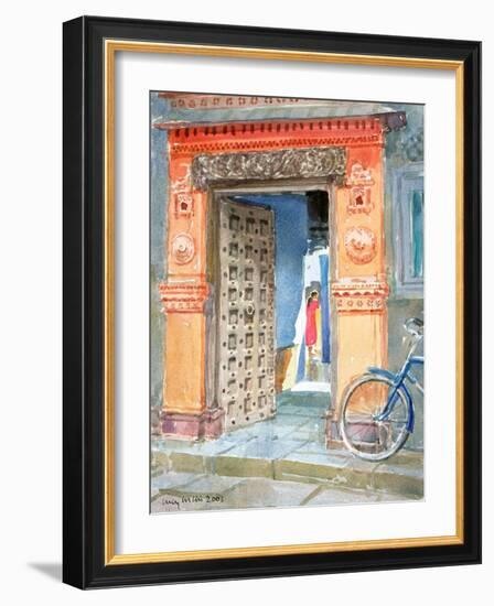 In the Old Town, Bhuj, 2003-Lucy Willis-Framed Giclee Print