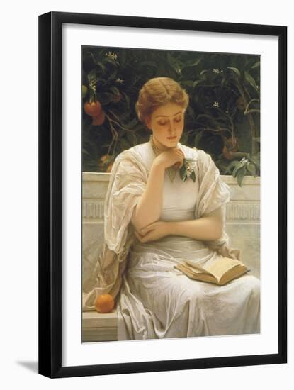 In The Orangery-Charles Edward Perugini-Framed Premium Giclee Print