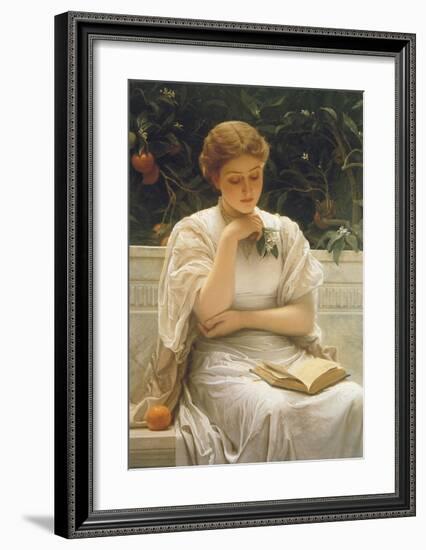 In The Orangery-Charles Edward Perugini-Framed Premium Giclee Print