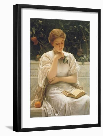 In The Orangery-Charles Edward Perugini-Framed Premium Giclee Print