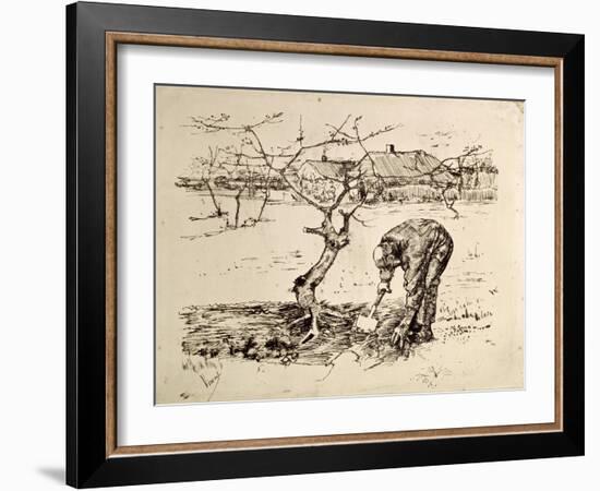 In the Orchard 1883-Vincent van Gogh-Framed Giclee Print
