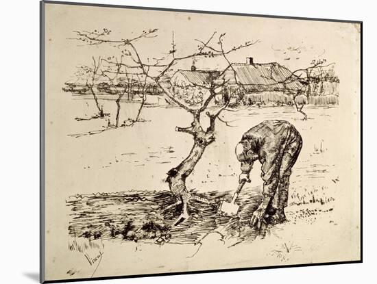 In the Orchard 1883-Vincent van Gogh-Mounted Giclee Print