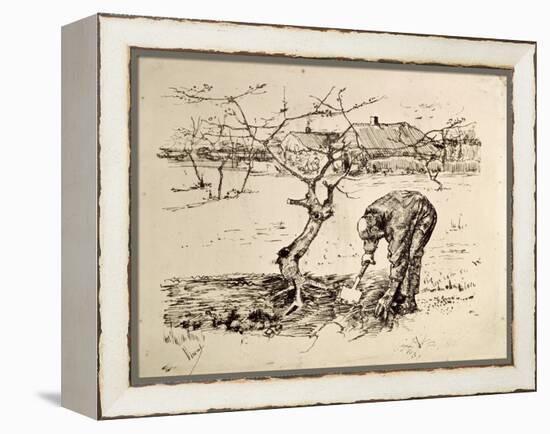 In the Orchard 1883-Vincent van Gogh-Framed Premier Image Canvas