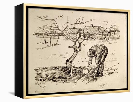 In the Orchard 1883-Vincent van Gogh-Framed Premier Image Canvas