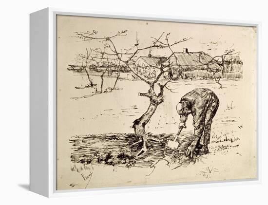 In the Orchard 1883-Vincent van Gogh-Framed Premier Image Canvas