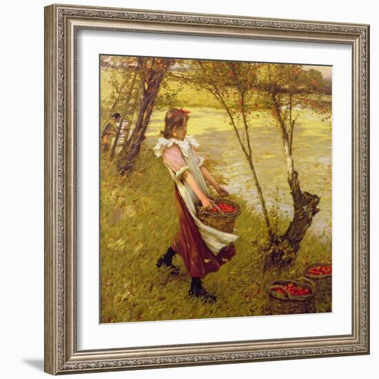 In the Orchard, Haylands, Graffham-Henry Herbert La Thangue-Framed Giclee Print