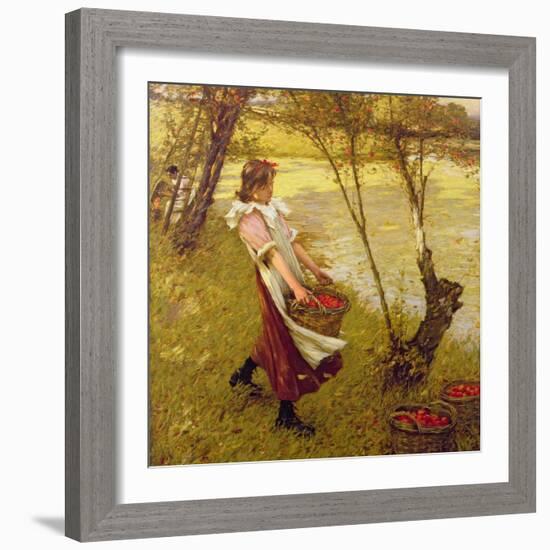 In the Orchard, Haylands, Graffham-Henry Herbert La Thangue-Framed Giclee Print