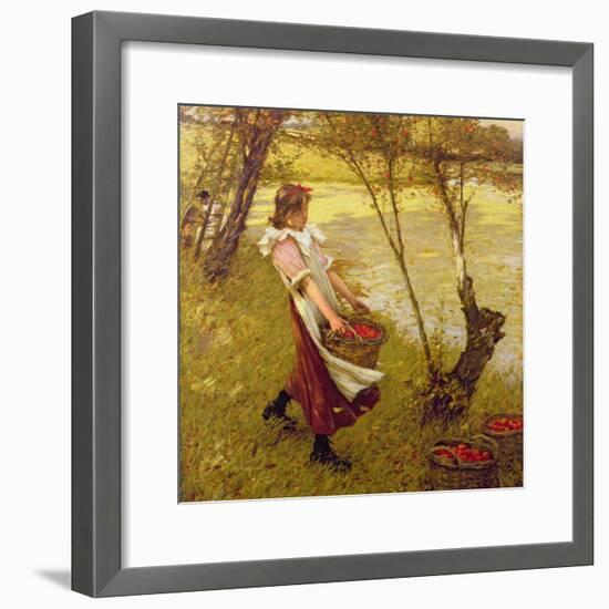 In the Orchard, Haylands, Graffham-Henry Herbert La Thangue-Framed Giclee Print