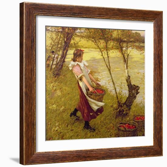 In the Orchard, Haylands, Graffham-Henry Herbert La Thangue-Framed Giclee Print