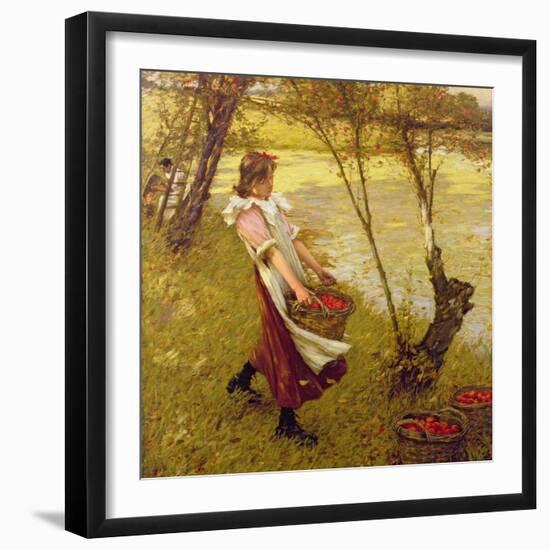 In the Orchard, Haylands, Graffham-Henry Herbert La Thangue-Framed Giclee Print