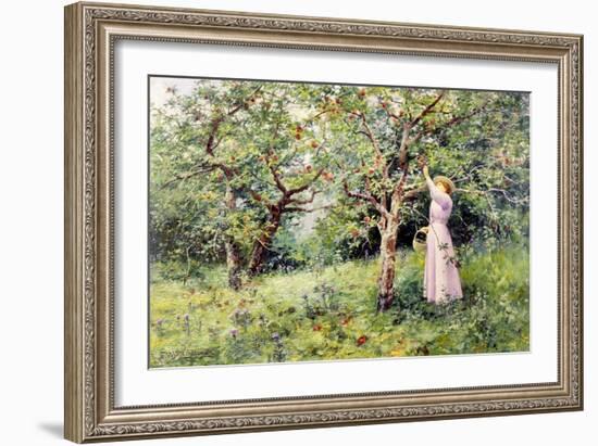 In the Orchard-Walter Boodle-Framed Giclee Print