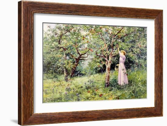 In the Orchard-Walter Boodle-Framed Giclee Print