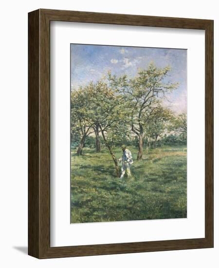 In the Orchard-Lucien Frank-Framed Giclee Print