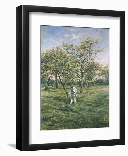 In the Orchard-Lucien Frank-Framed Giclee Print