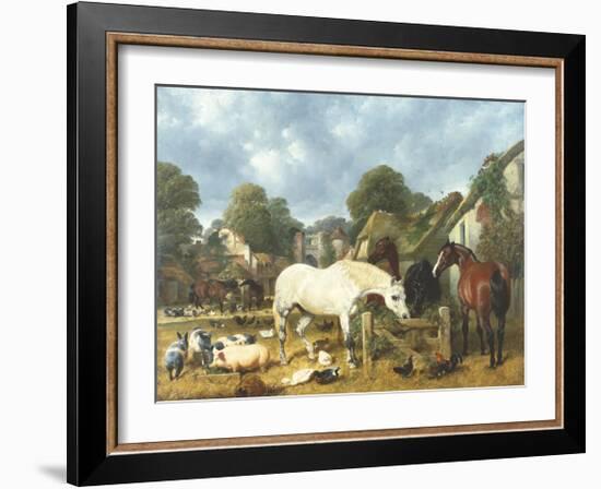 In The Paddock-John Frederick Herring I-Framed Premium Giclee Print