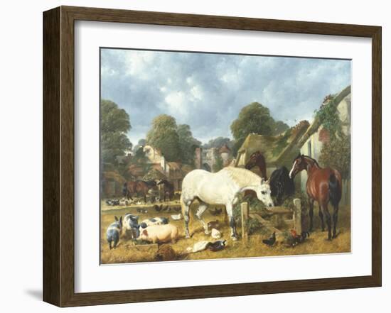 In The Paddock-John Frederick Herring I-Framed Premium Giclee Print