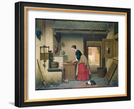 In the Pantry, 1868-Carel Jozeph Grips-Framed Giclee Print