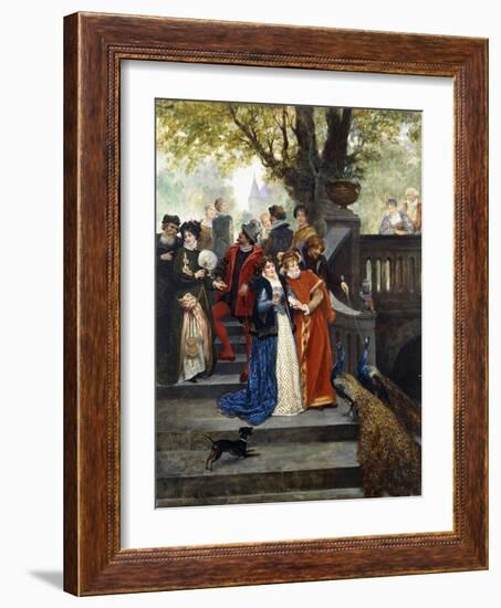 In the Park; Dans Le Parc-Jules Arsene Garnier-Framed Giclee Print