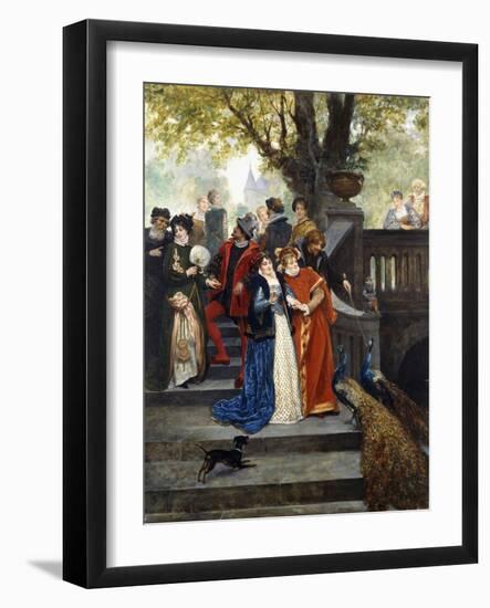 In the Park; Dans Le Parc-Jules Arsene Garnier-Framed Giclee Print