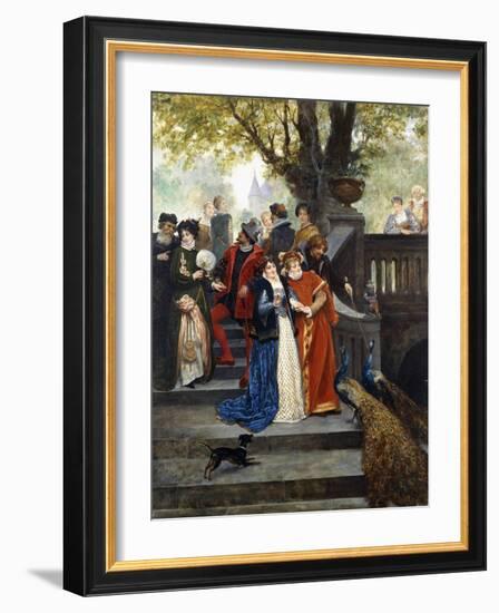 In the Park; Dans Le Parc-Jules Arsene Garnier-Framed Giclee Print