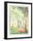 In the Park (Watercolour on Paper)-Hippolyte Petitjean-Framed Giclee Print