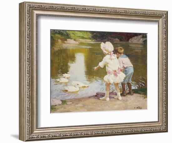 In the Park-Edward Henry Potthast-Framed Giclee Print