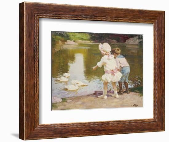 In the Park-Edward Henry Potthast-Framed Giclee Print