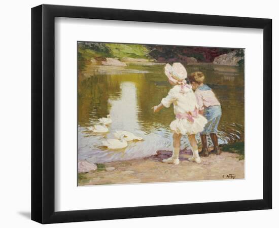 In the Park-Edward Henry Potthast-Framed Giclee Print