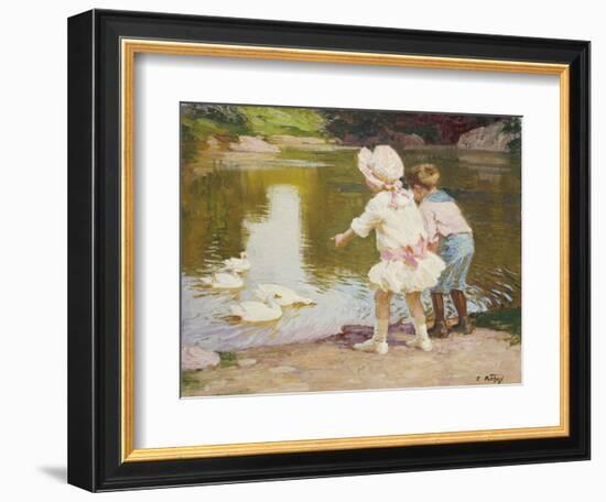 In the Park-Edward Henry Potthast-Framed Giclee Print