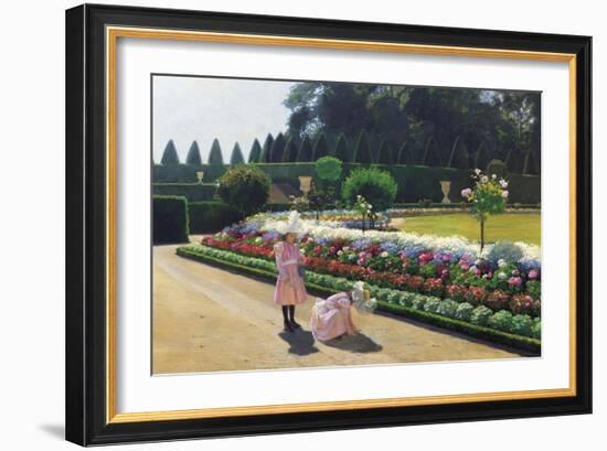 In the Park-Caroline Van Deurs-Framed Giclee Print