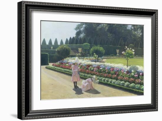 In the Park-Caroline Van Deurs-Framed Giclee Print