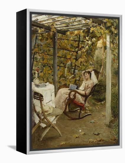 In the Pergola-Oscar Bluhm-Framed Premier Image Canvas