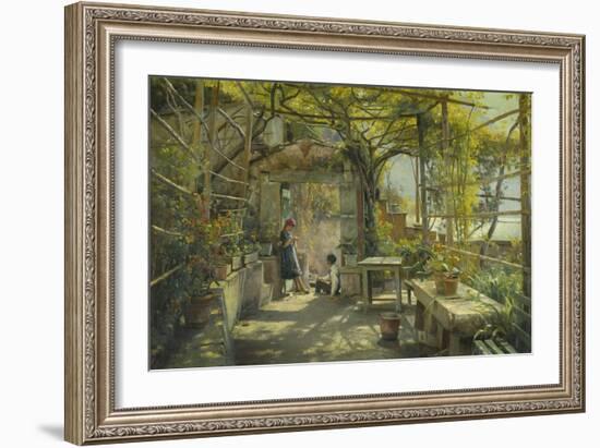 In the Pergola-Peder Mork Monsted-Framed Giclee Print